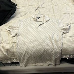 Express small Cream Dress Shirt